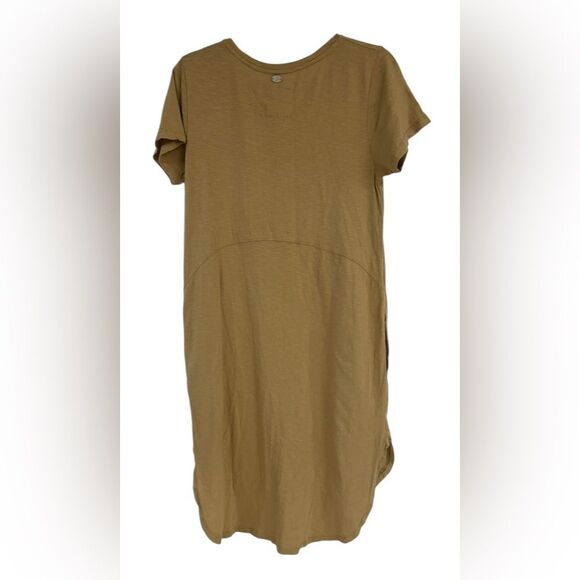 Foxwood Elements Bay Dress w Side Pockets. Size 8. 100% Cotton. Khaki Brown. - Picture 2 of 8